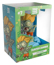Plants vs. Zombies Figura Vinyl Surfer Zombie 10 cm