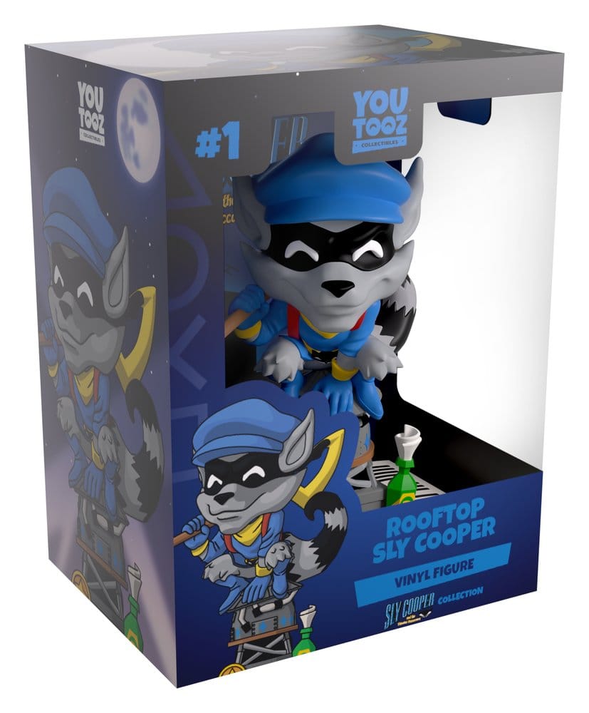 Sly Cooper Figura Vinyl Rooftop Sly Cooper 13 cm