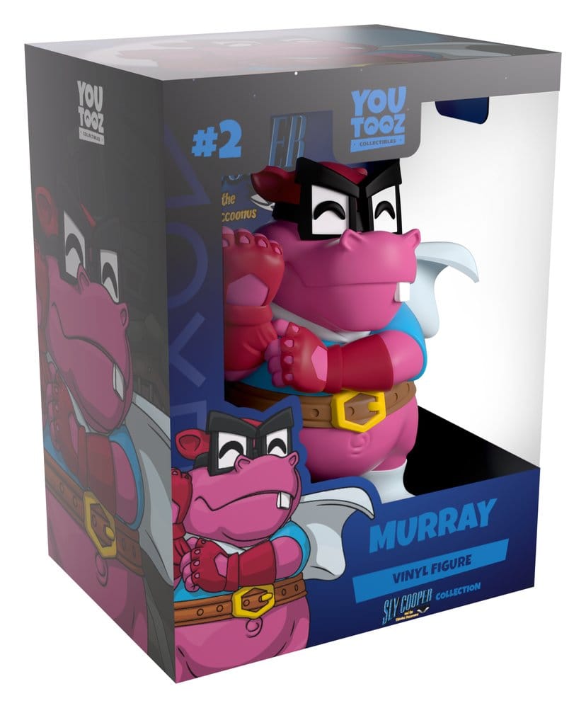 Sly Cooper Figura Vinil Murray 11 cm