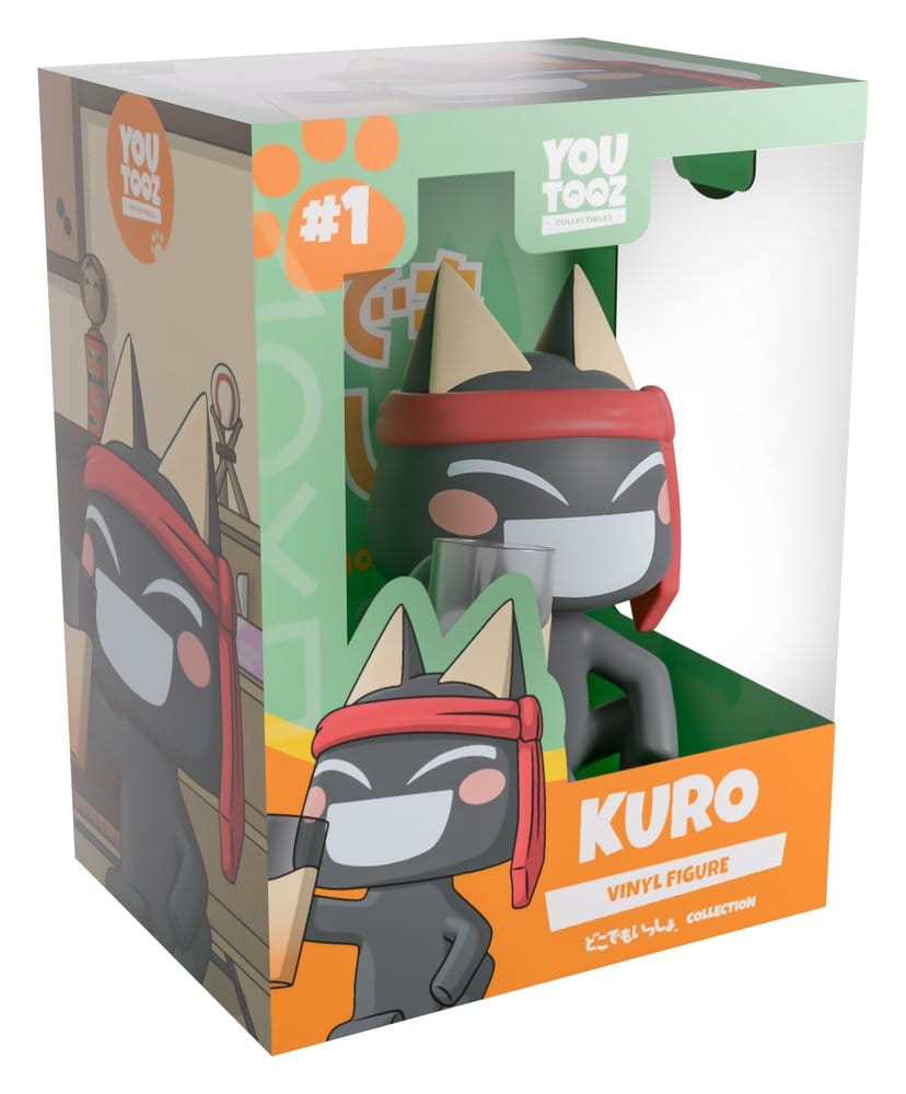 Doko Demo Issyo Figura Vinyl Kuro 9 cm
