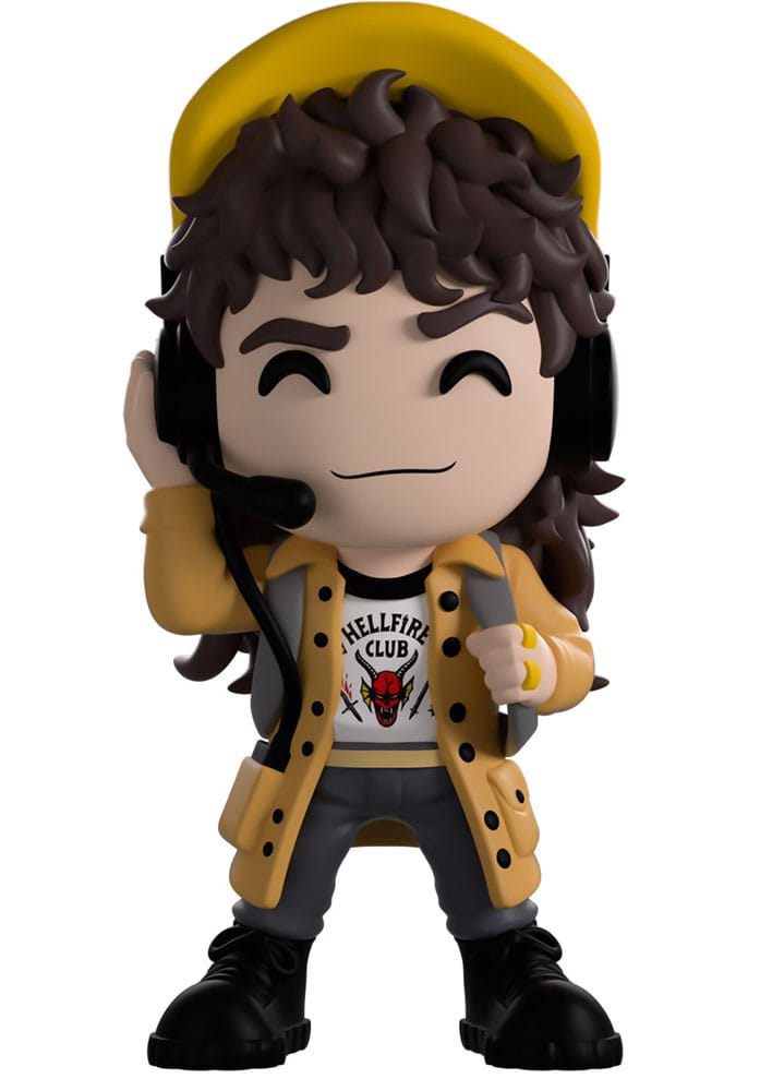 Stranger Things Figura Vinil Headset Dustin 13 cm