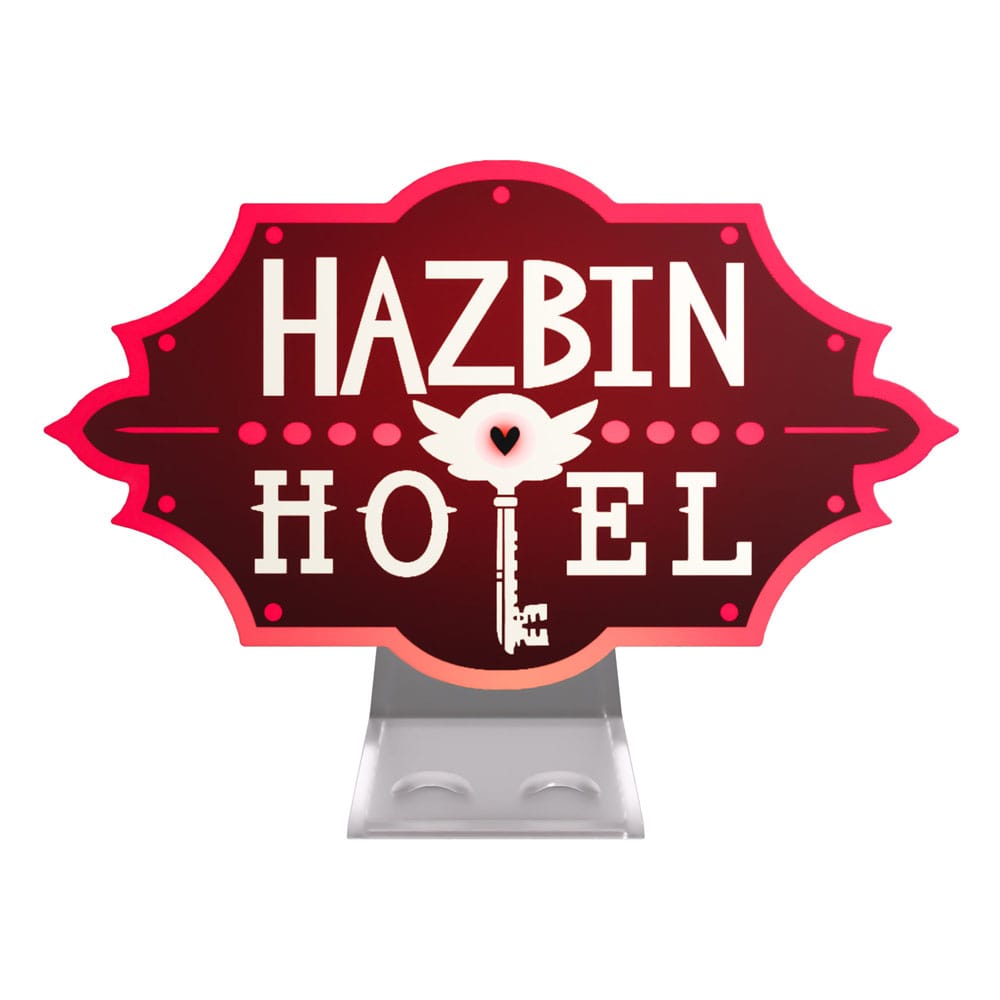 Hazbin Hotel lamparilla Logo Stand 13 cm