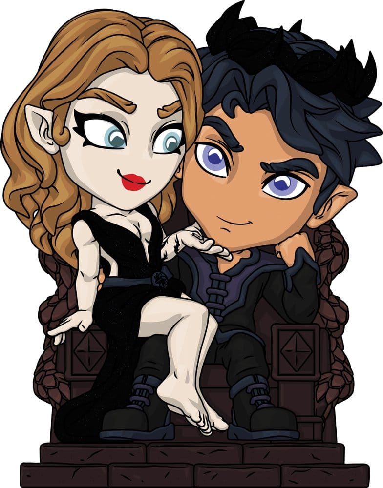 A Court of Thorns and Roses Figura Vinyl Feyre And Rhysand 12 cm