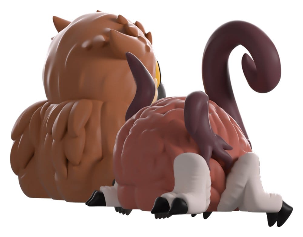 Baldur's Gate 3 Figuras Vinyl Us & Owlbear 4 cm