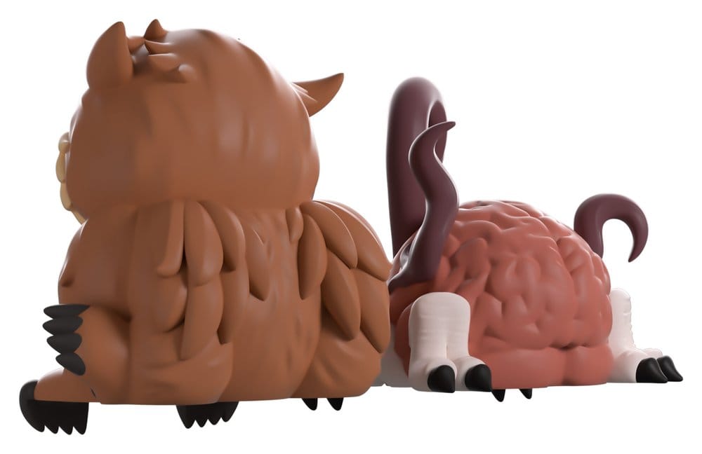 Baldur's Gate 3 Figuras Vinyl Us & Owlbear 4 cm
