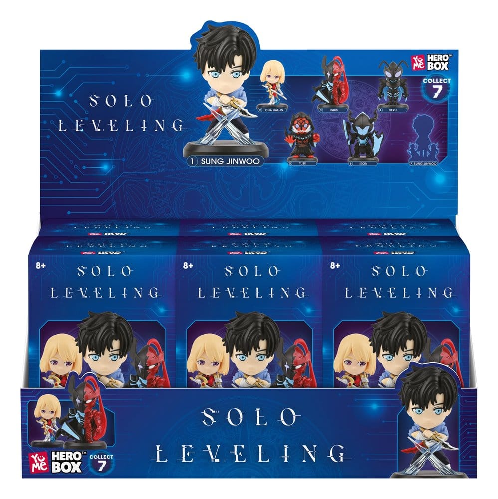 Solo Leveling Hero Box Figuras mini Shadow Rising Series Cajas Sorpresa Expositor (12)