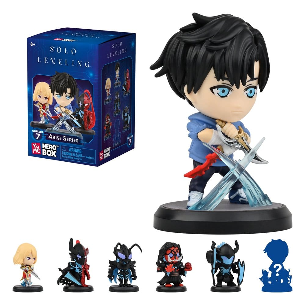 Solo Leveling Hero Box Figuras mini Shadow Rising Series Cajas Sorpresa Expositor (12)