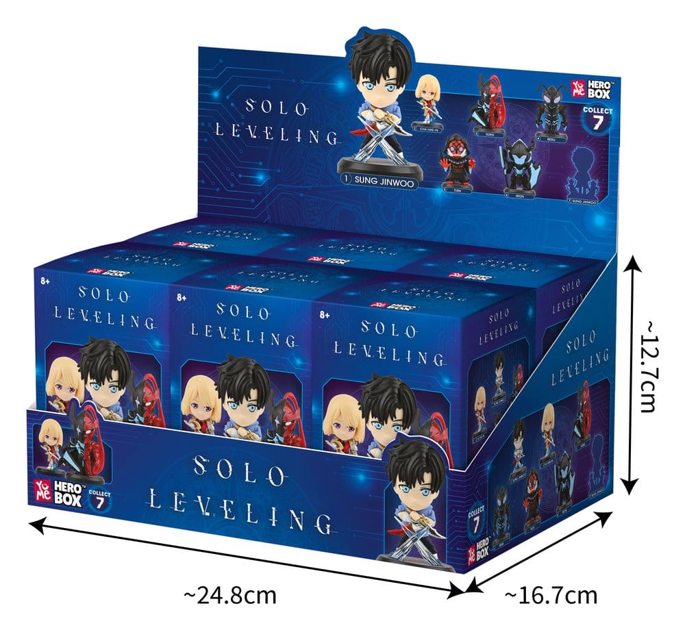 Solo Leveling Hero Box Figuras mini Shadow Rising Series Cajas Sorpresa Expositor (12)