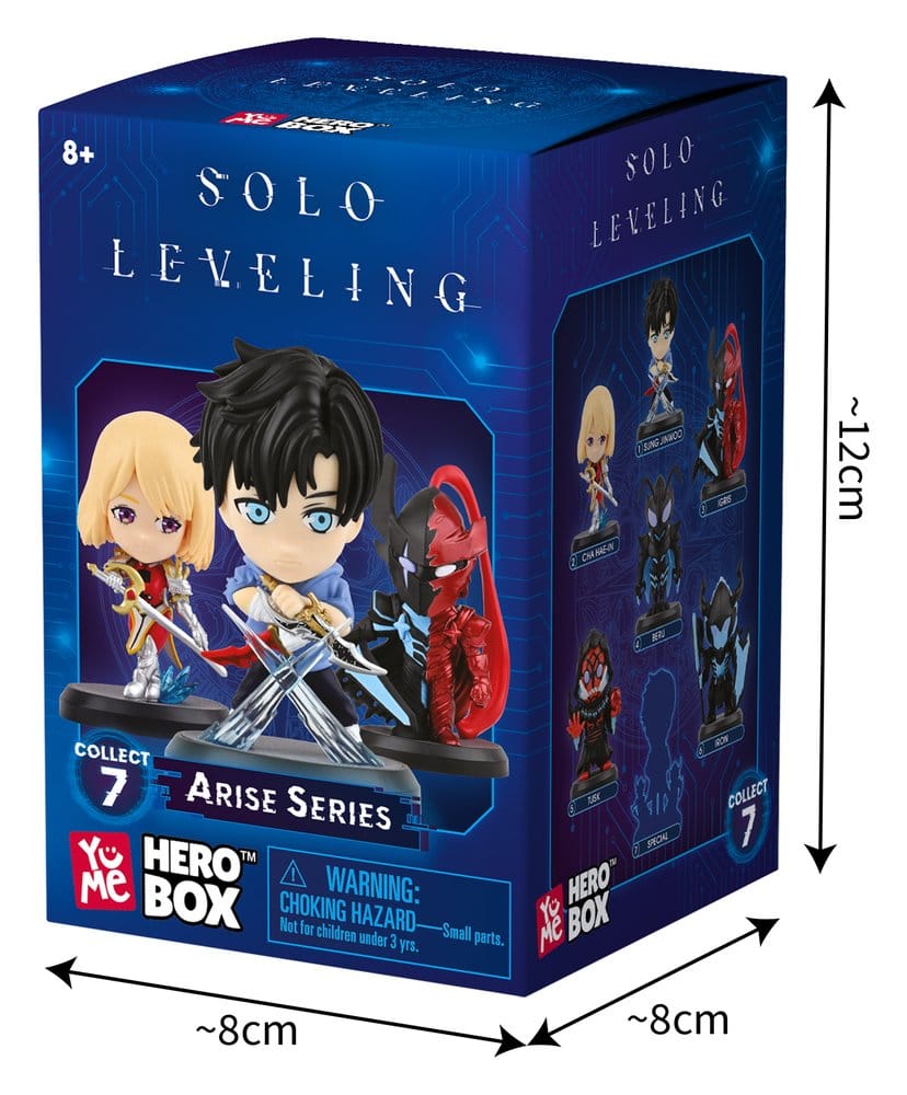 Solo Leveling Hero Box Figuras mini Shadow Rising Series Cajas Sorpresa Expositor (12)