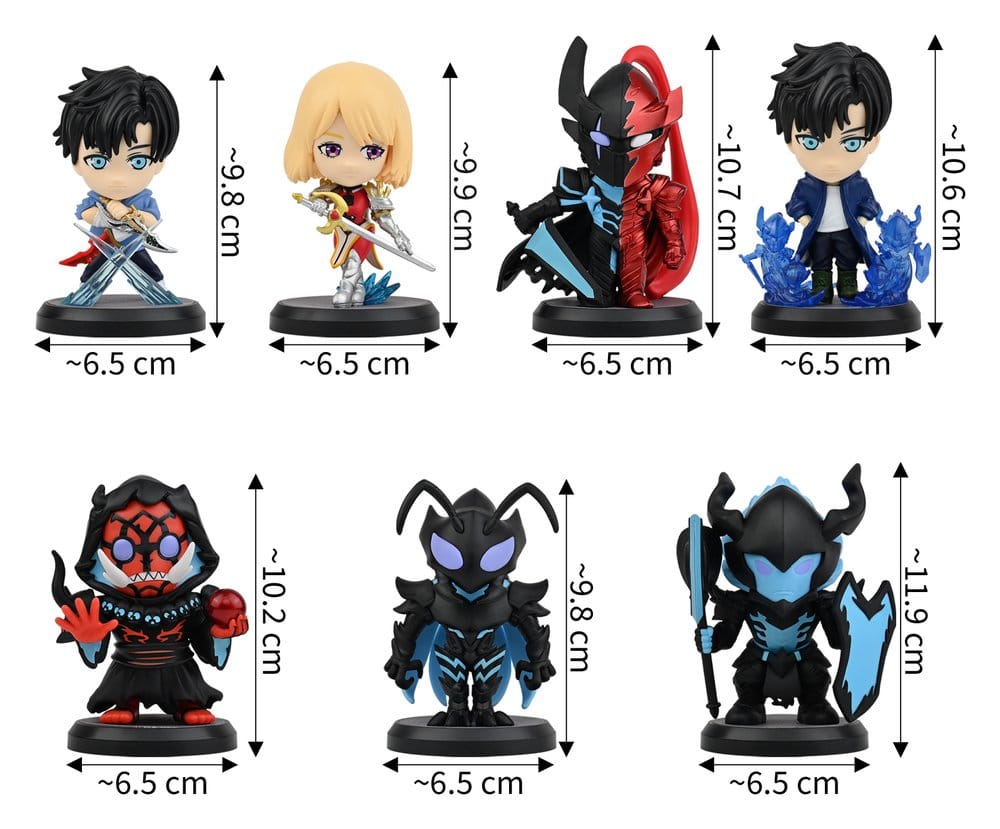 Solo Leveling Hero Box Figuras mini Shadow Rising Series Cajas Sorpresa Expositor (12)