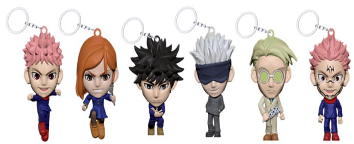 Jujutsu Kaisen Llaveros Pocket Hero Cajas Sorpresa Expositor (12) Frikytopia