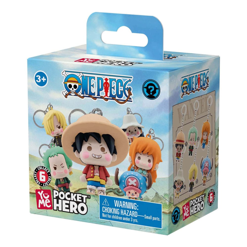 One Piece Llaveros Pocket Hero Series 2 Expositor (12)