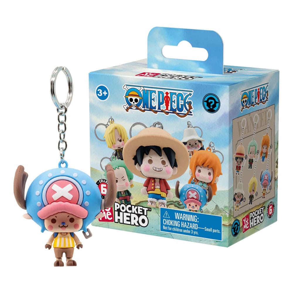 One Piece Llaveros Pocket Hero Series 2 Expositor (12)