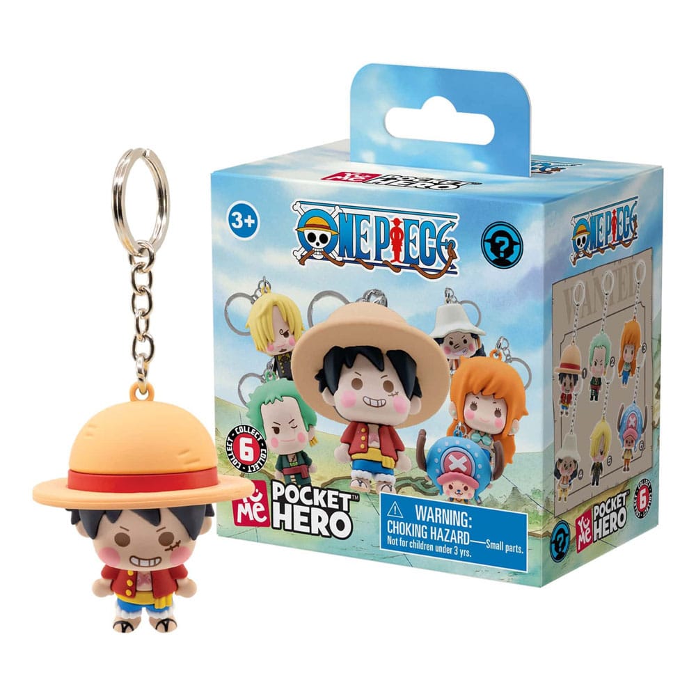 One Piece Llaveros Pocket Hero Series 2 Expositor (12)