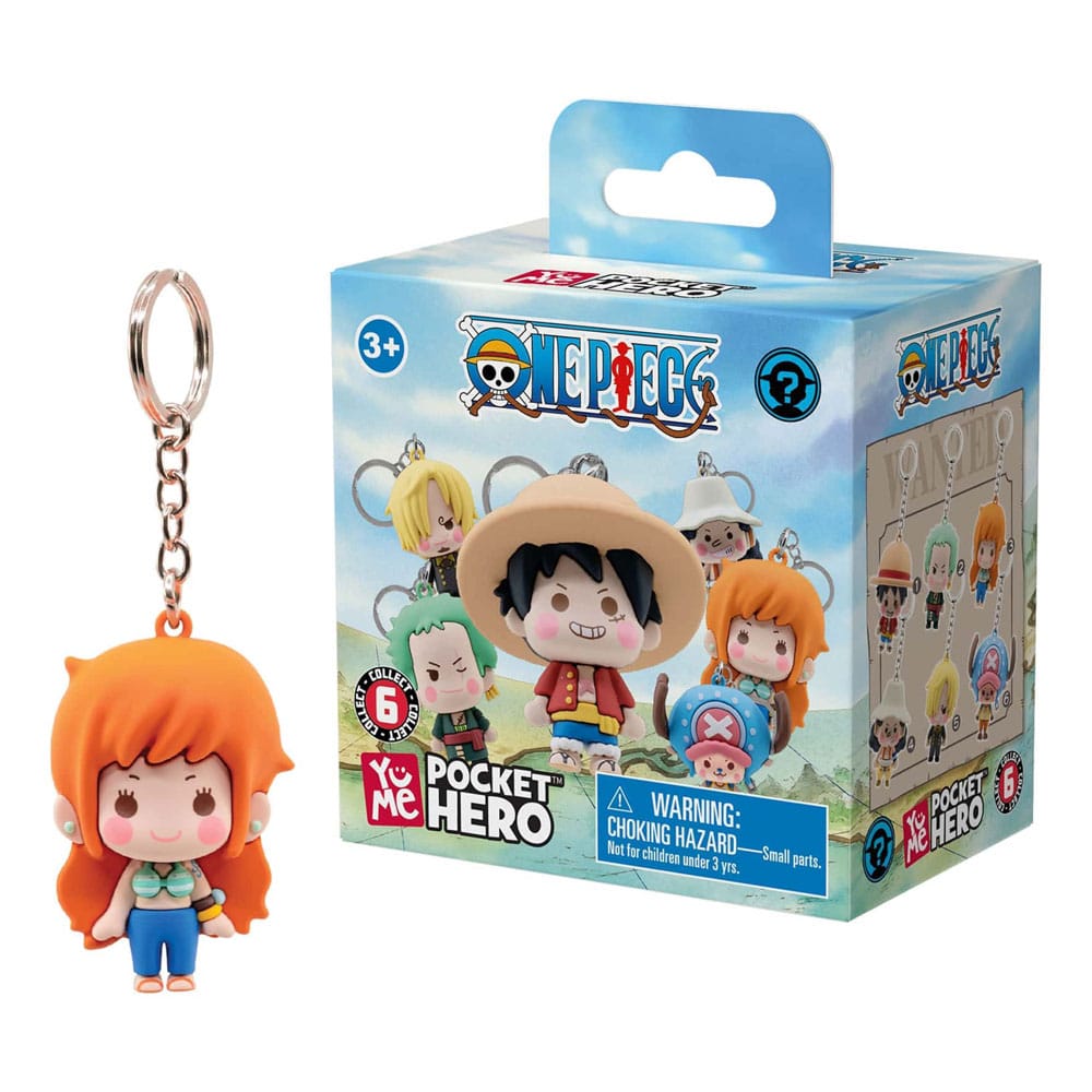 One Piece Llaveros Pocket Hero Series 2 Expositor (12)
