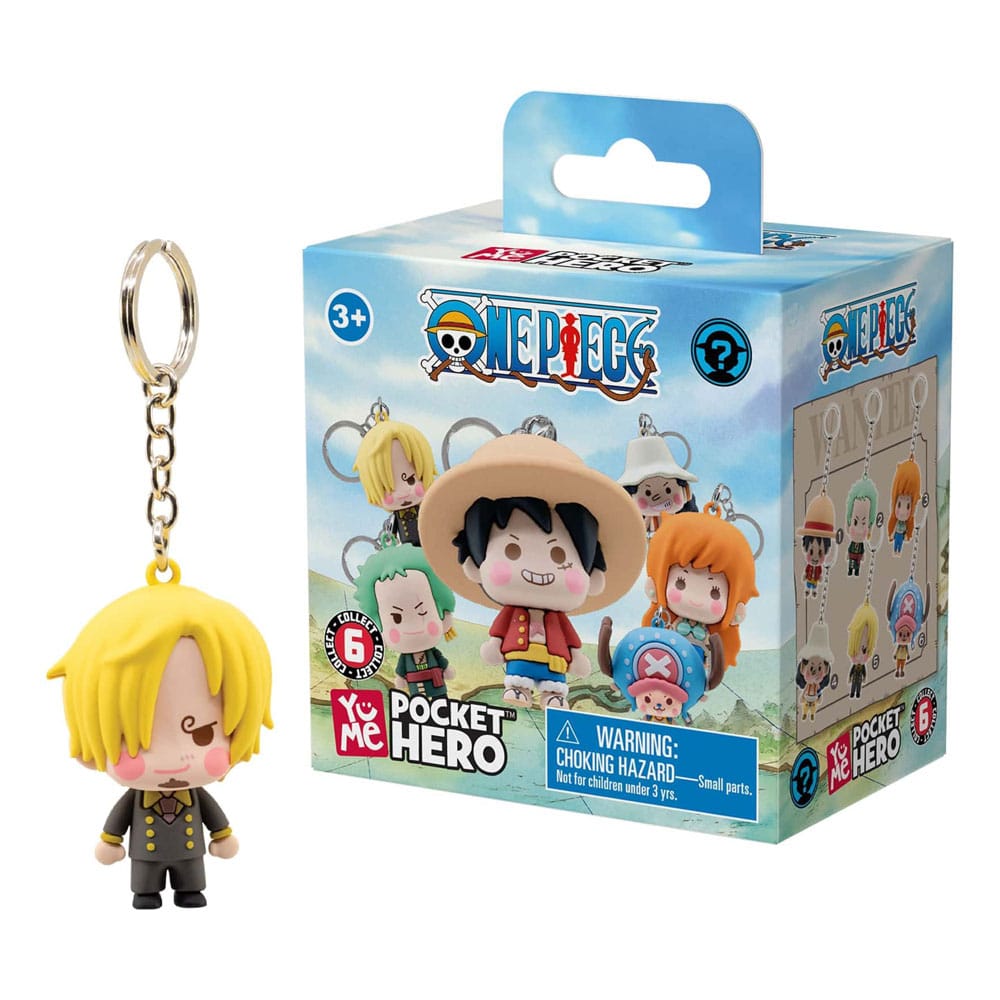 One Piece Llaveros Pocket Hero Series 2 Expositor (12)