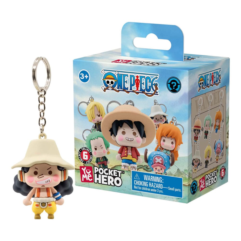 One Piece Llaveros Pocket Hero Series 2 Expositor (12)