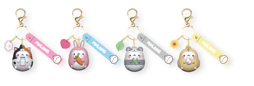Molang Llaveros Animal Costume Series Expositor (9) Frikytopia