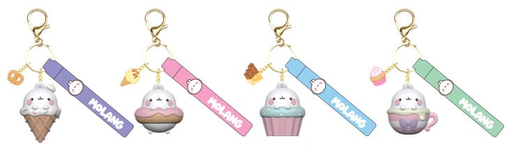 Molang Llaveros Snack Time Series Expositor (9) Frikytopia