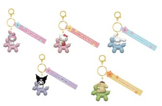 Sanrio Llaveros Balloon Series Hello Kitty and Friends Expositor (12)