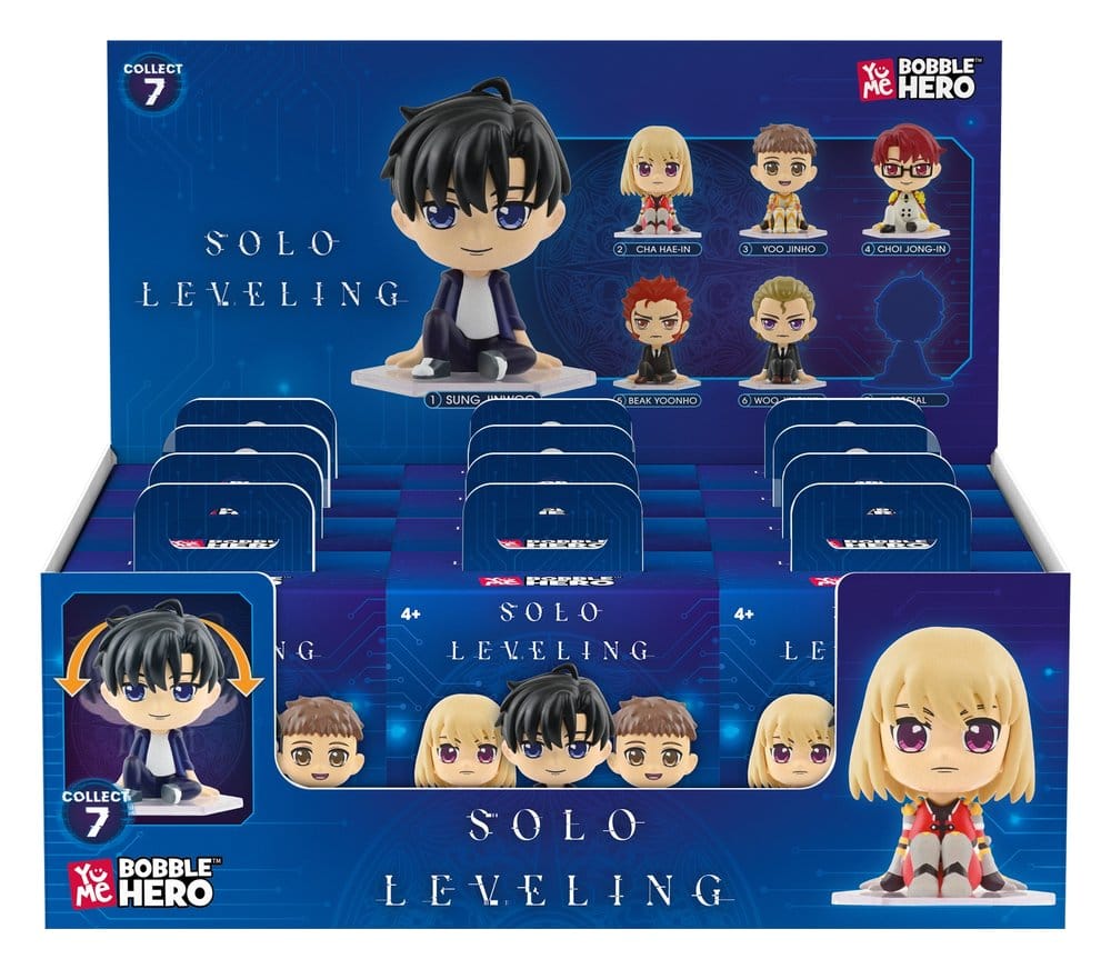 Solo Leveling Bobble Hero Cabezón Series 1 Cajas Sorpresa Expositor (12)