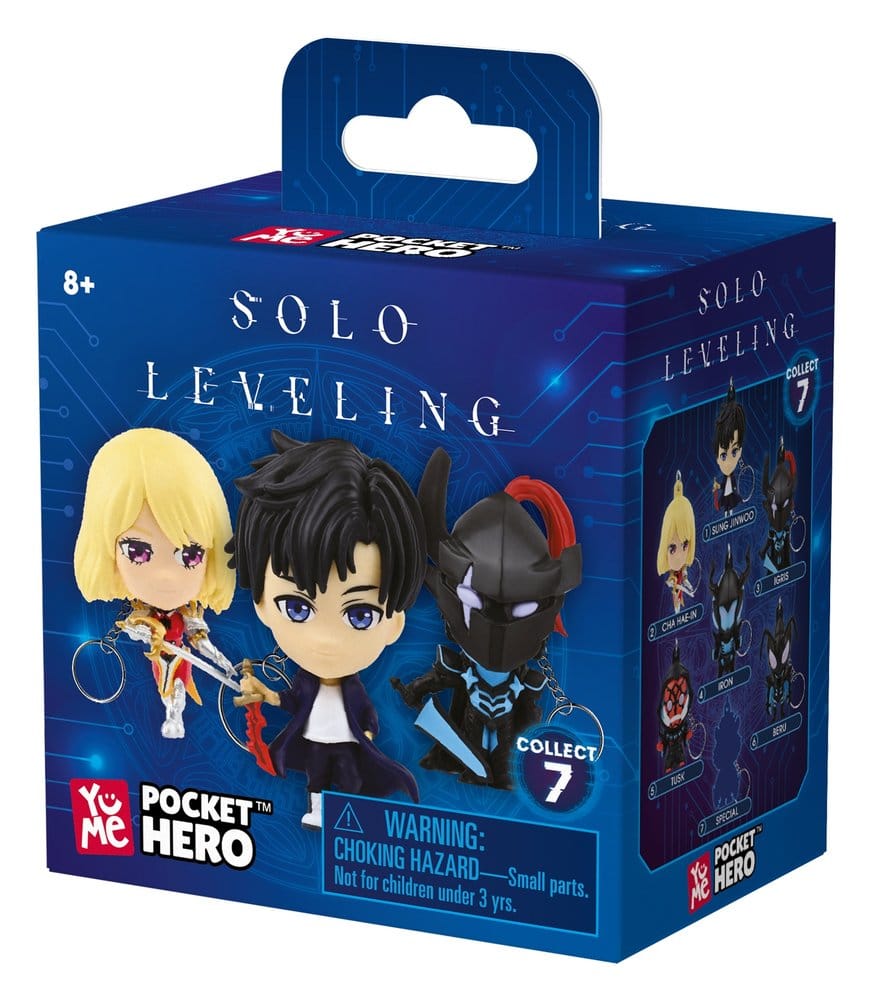 Solo Leveling Pocket Hero Llaveros Series 1 Cajas Sorpresa Expositor (12)