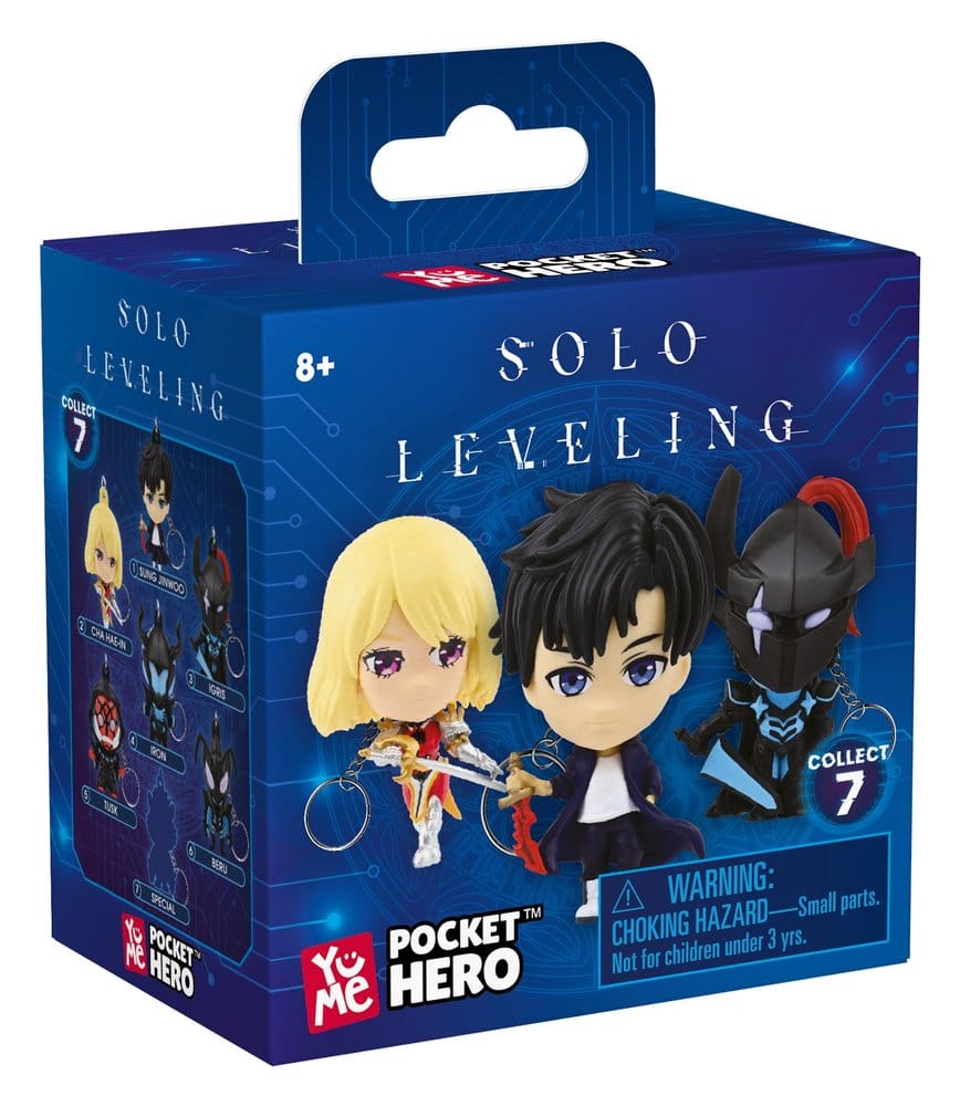 Solo Leveling Pocket Hero Llaveros Series 1 Cajas Sorpresa Expositor (12)