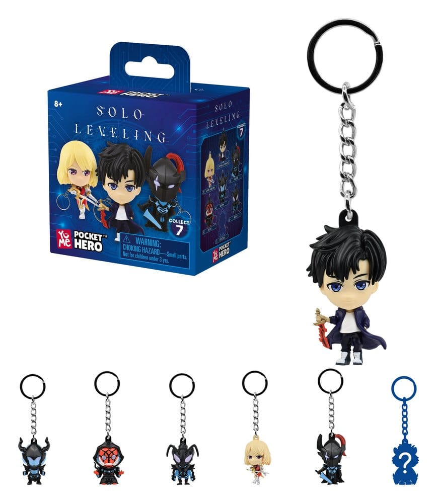Solo Leveling Pocket Hero Llaveros Series 1 Cajas Sorpresa Expositor (12)