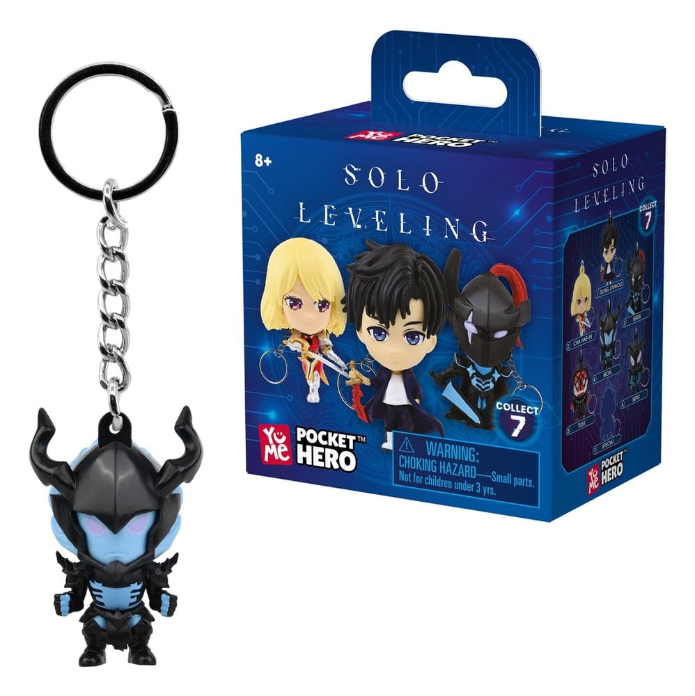 Solo Leveling Pocket Hero Llaveros Series 1 Cajas Sorpresa Expositor (12)