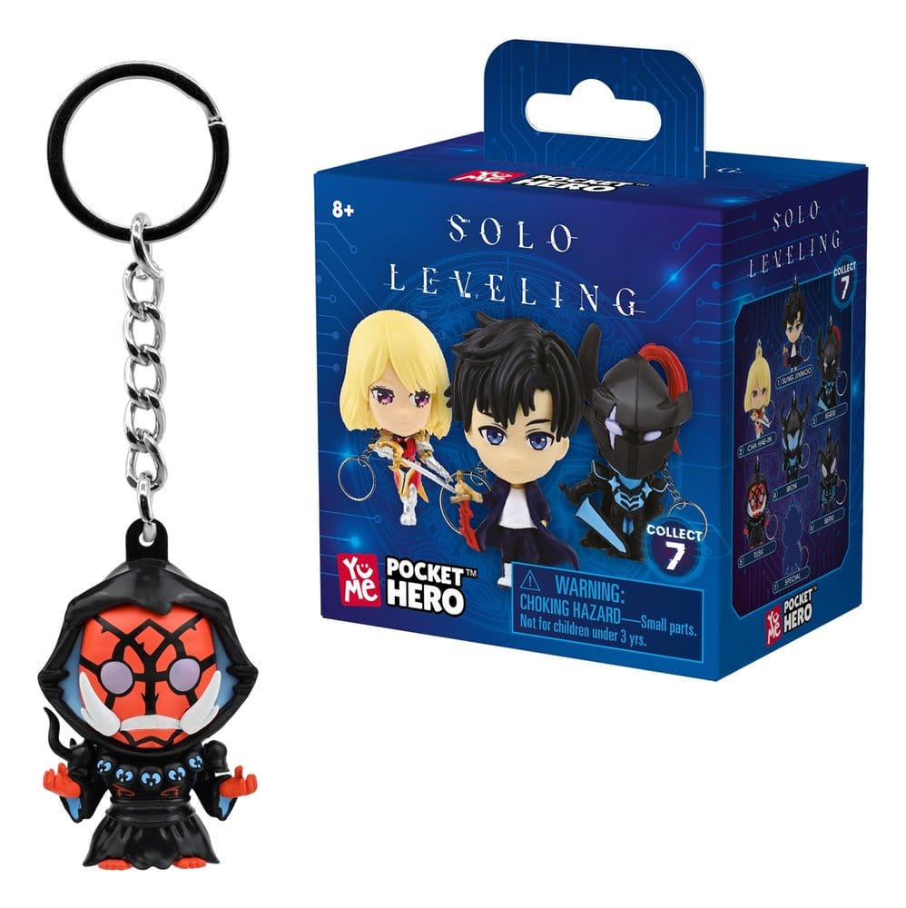 Solo Leveling Pocket Hero Llaveros Series 1 Cajas Sorpresa Expositor (12)